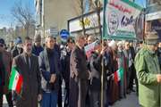 گزارش تصویری حضور کارکنان اداره کل دامپزشکی استان اردبیل در مراسم راهپیمایی 22 بهمن